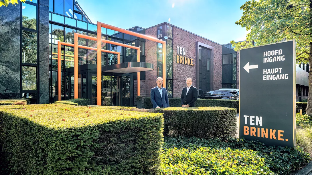 Chief Financial Officer Peter Zents und Familienunternehmer Wim ten Brinke