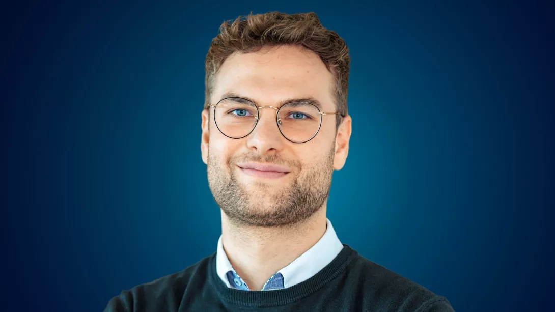 Jonas Beuth, Produktentwickler bei Kleusberg.