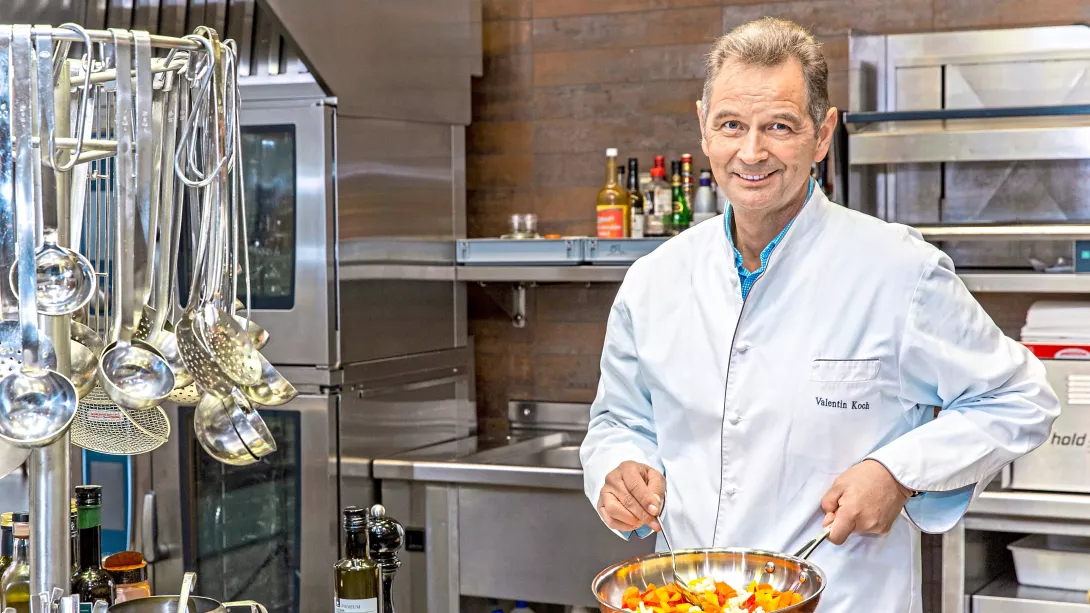 Valentin Koch ist bei Boehringer Ingelheim Leiter der Wirtschaftsbetriebe Deutschland