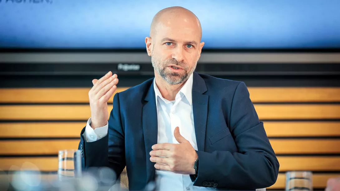 Oliver Hartmann, CEO of Kleusberg.
